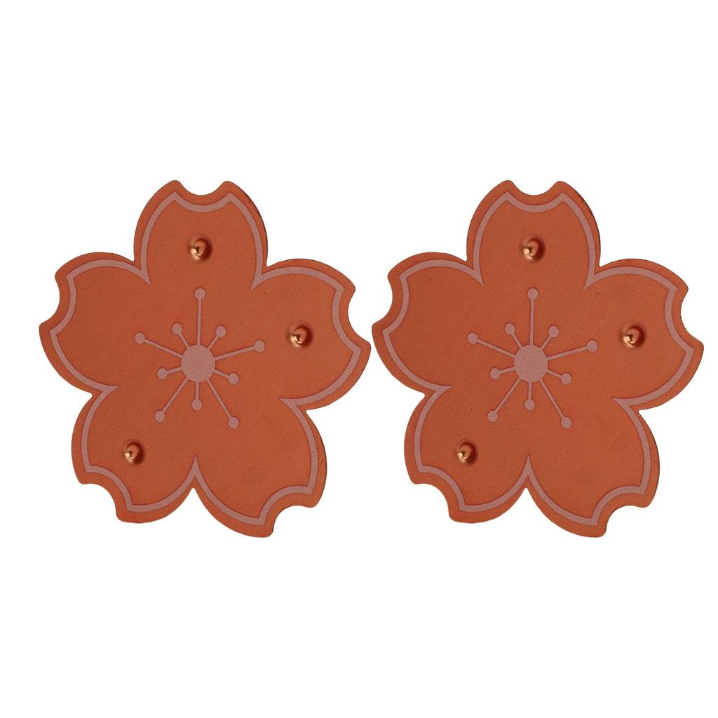 2 Pcs Bird Bath Copper Disk Bird Bath Purification Disk Birdbath Accessories with Stable Triple Point Support