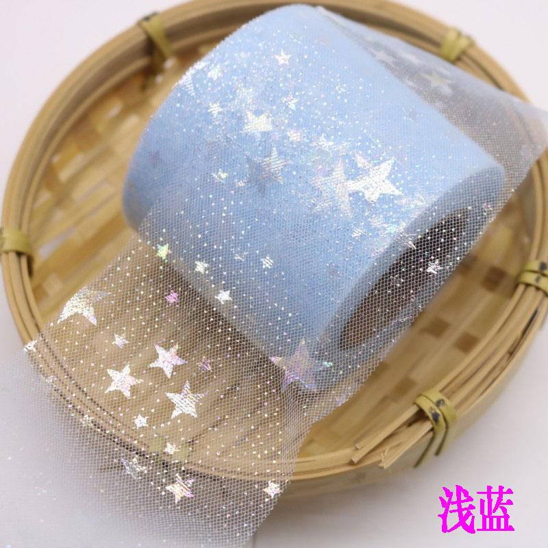 

6cm*25Yards Rainbow Love Heart Tulle Ribbon for Crafts Gift Diy Package Wrap Decorative Ribbons Love Stars Lace Christmas Decor 6cm x 25yards