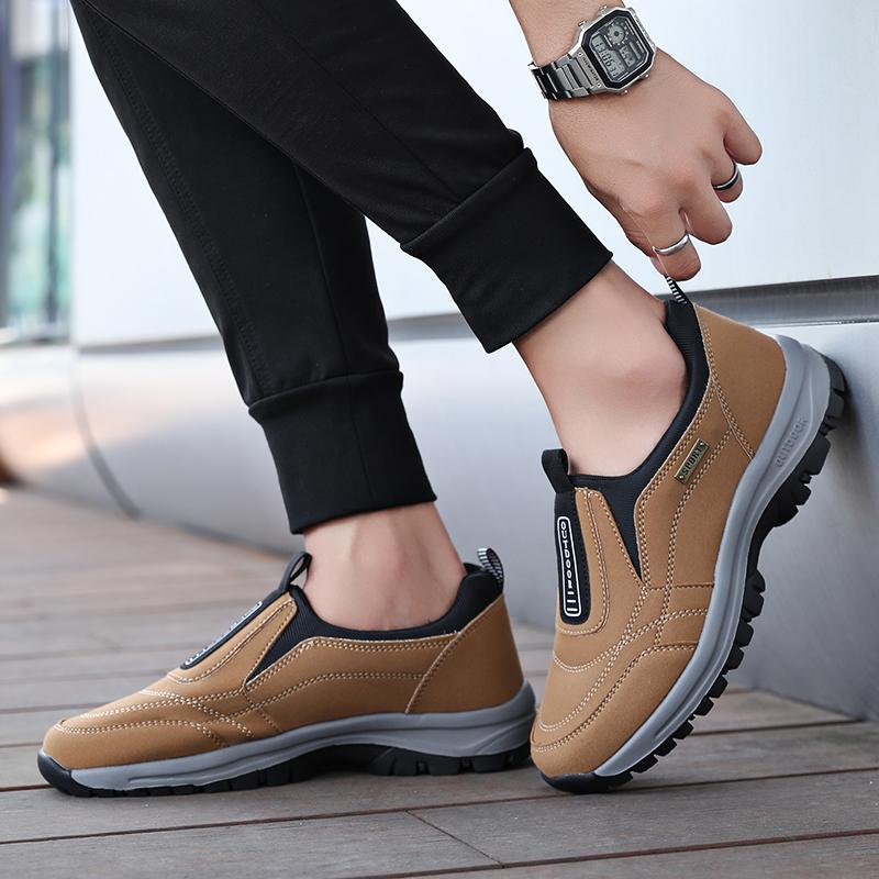Fashion Autumn Outdoor Mountaineering Casual Sneaker Men's Platform Soft Bottom Fashion Trend Casual Running Tenis Masculino 2024
