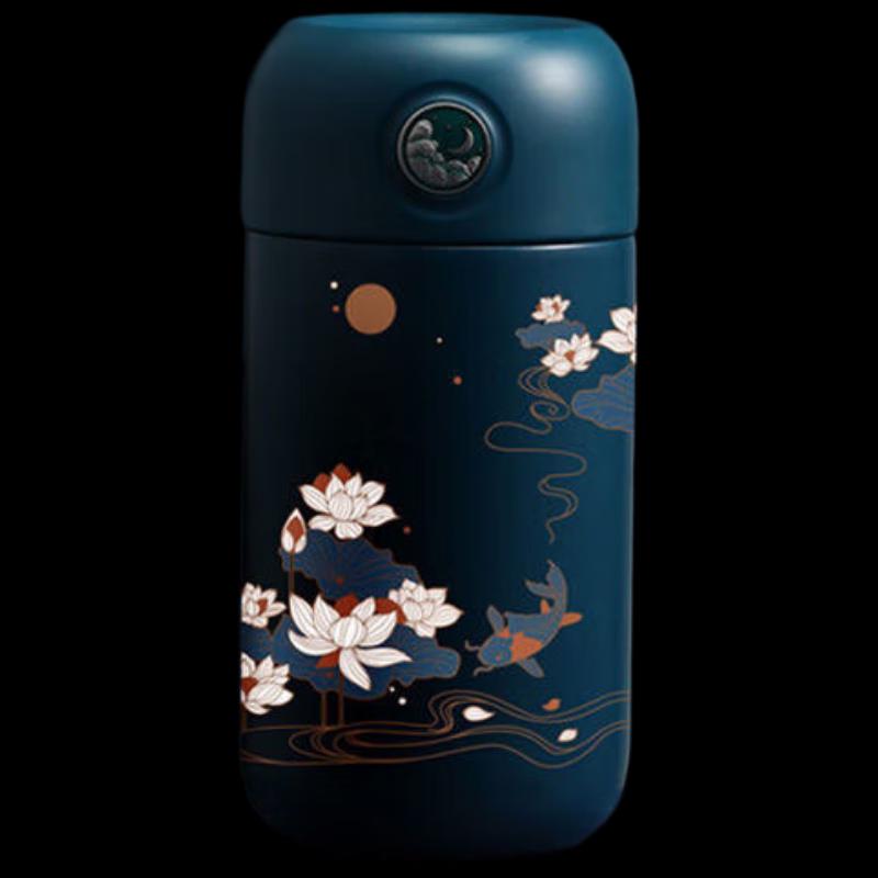 Wushengwu Chinese Style Cloud Map Hand Warmer Thermos