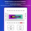 Argb Fan All In One Hub Splitter With 4Pin Pwm For Computer Cooling Sync Cpu Radiator 5V 3Pin Led Light Strip Remote Controller