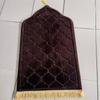 Soft Flannel Prayer Rug Square Living Room Carpet Non Slip Thick Floor Mat for Blessing
