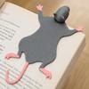 Funny 3D Printed Squished Bookmark Novelty Reading Accessory