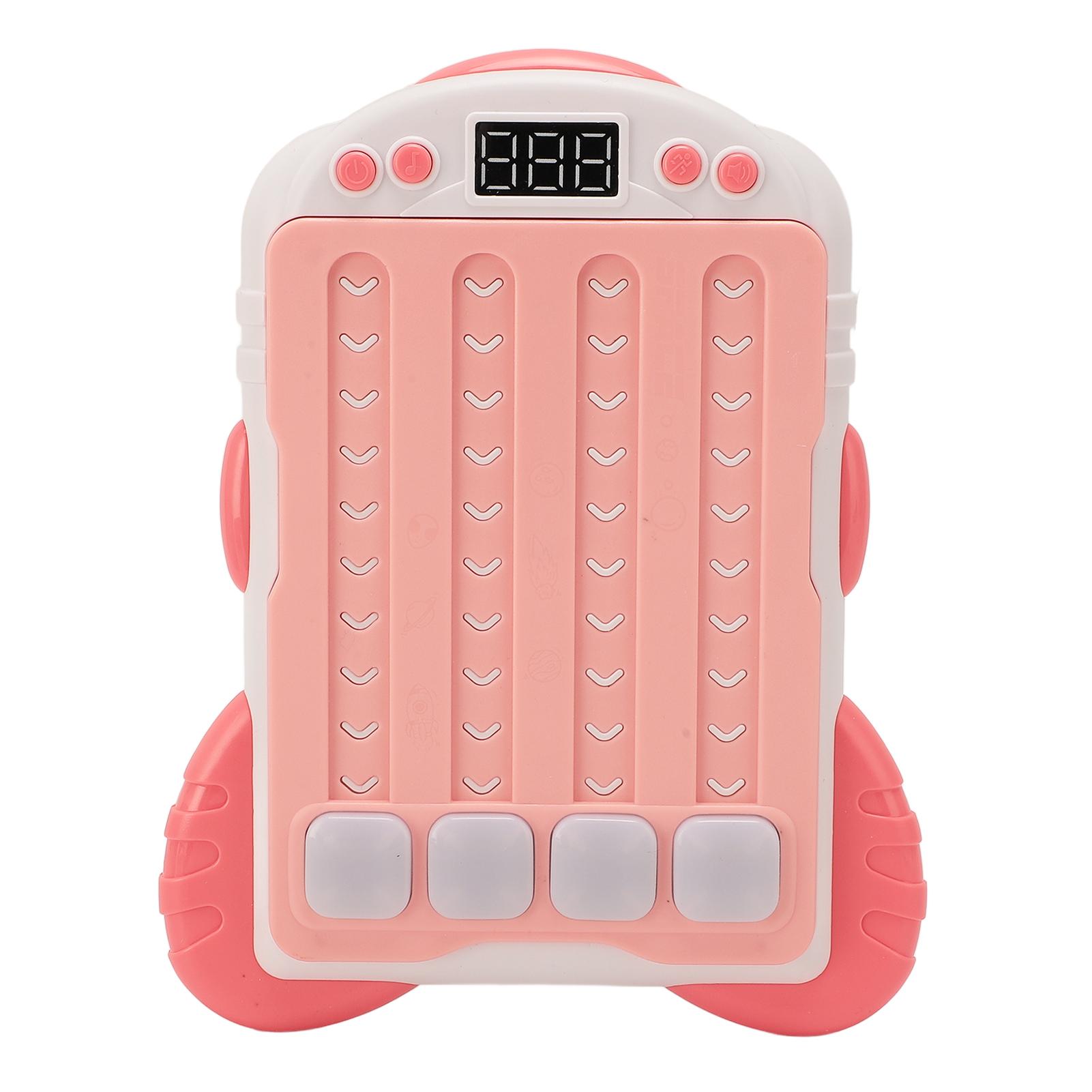 

Ритмическая игровая машина, ритмическая головоломка, игровая консоль, снятие стресса, внимание, когнитивная тренировка, игрушка для розовый