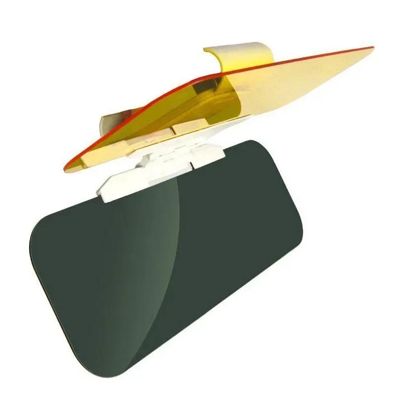 1 buc Parasolar Auto Blocare UV Anti-Reflexie Umbră de Soare Polarizată Anti-Orbire Parasolar Utilizare Dublă Zi și Noapte Blocator de Soare