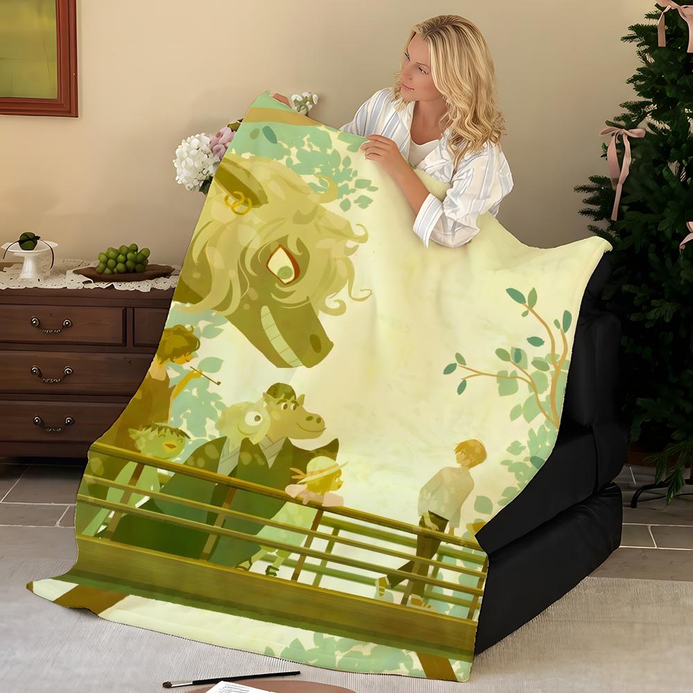 Anime N-Natsumes B-Book o-of F-Friends Throw Flannel Blanket, Soft Warm, Durable & Washable cute Cool
