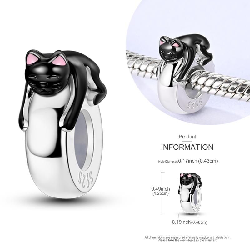 Newest Copper Stunning Charms Beads Cute Pets Dangle Luminous Dog Pendant Fit Original Bracelet Diy Jewelry