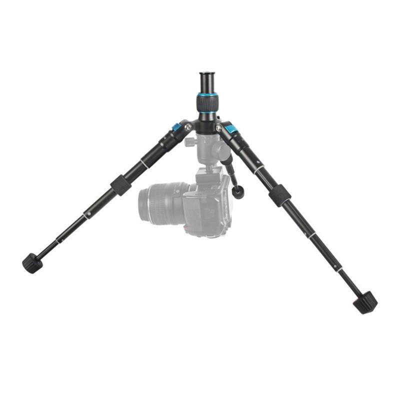 Lightweight Tabletop Tripod For DSLR Cameras Extendable 150mm To 420mm Solid Aluminum Alloy Construction 3/8Inch Mount