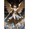 Nordic Religious Art Benevolent Portrait Of The Virgin Mary Archangel Canvas Painting Living Room Modern Aesthetics Home Decor