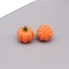 Cute 3D Mini Pumpkin Pendant, Charming and Fun Halloween Food Design, Suitable for DIY Earrings, Keychain Materials, Personalized Holiday Accessories