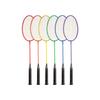 Champion Sports All Steel Shaft and Frame Badminton Racket Set of 6 Colors -