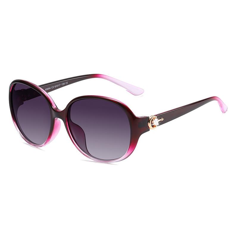 6004Pc Full Frame Women'S Polarized Sunglasses Trend Anti-Uv Sunglasses Elegant Sunglasses