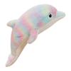 Stofftier Niedliche Bunte Delfinpuppe Bunte Delfinpuppe Schlafkissen