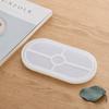 Silicone Silicone Tray Mold Raised Rim Epoxy Resin Mold High Quality Cake Mold  DIY Crafts