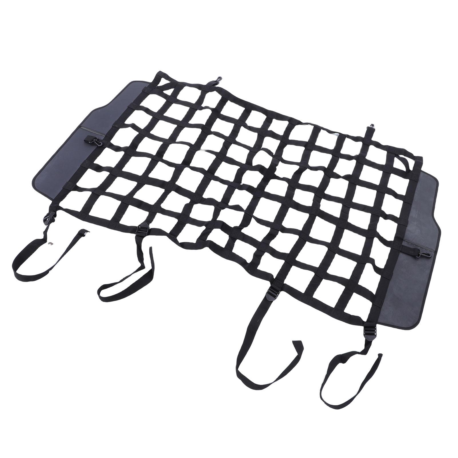

Car Pet Net Barrier Heavy Duty Back Seat Isolation Barrier Vehicle Dog Barrier Replacement Fits JK JL 4 Door 2007-2025