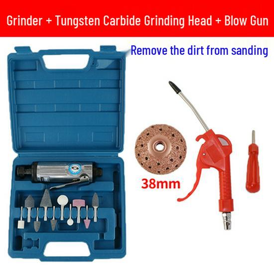 Tubeless Tire High-Speed Pneumatic Grinder & Engraving Tool Set