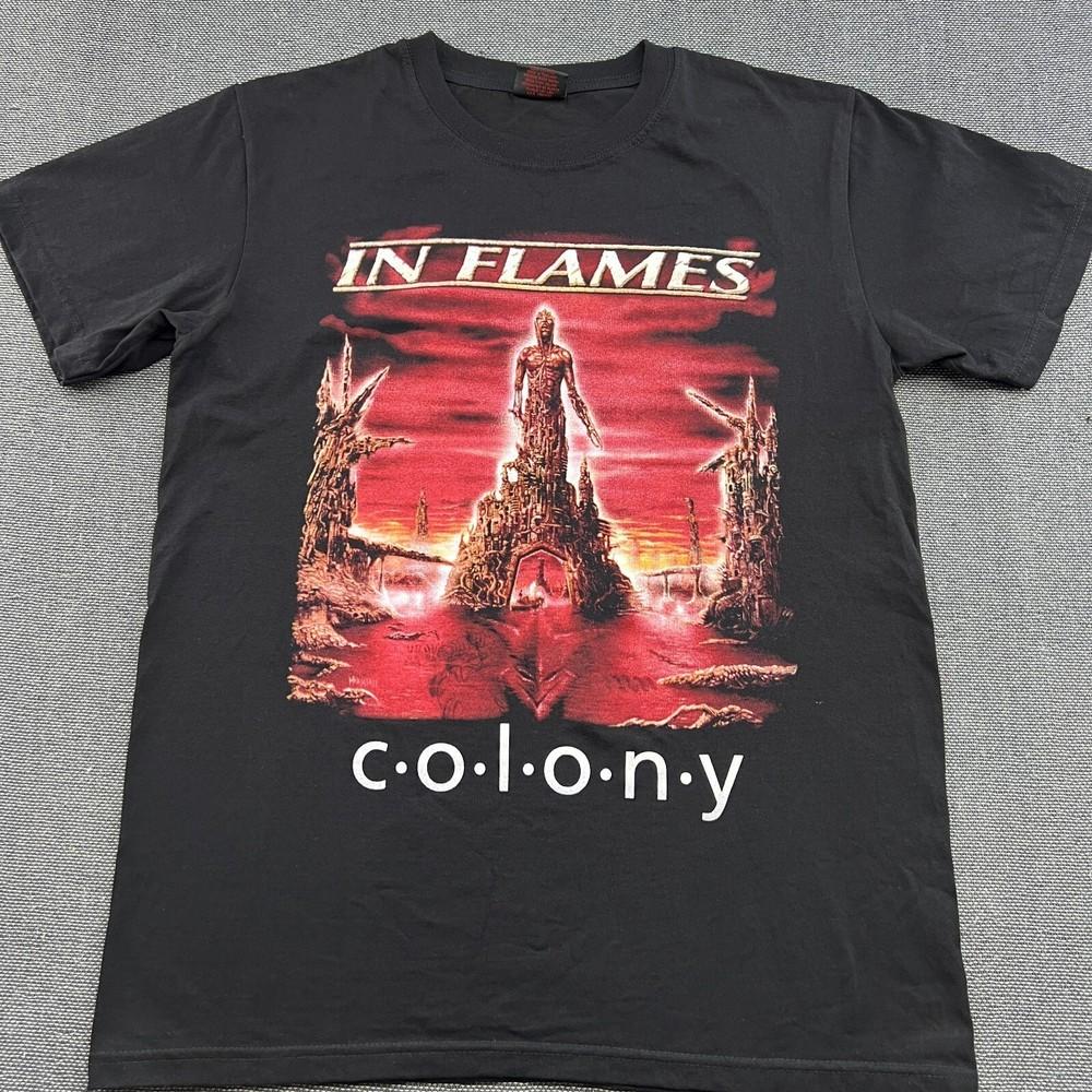 Vintage Style In Flames Band Colony Album Shirt Unisex S-5XL Reprint MQ581 Unisex T-Shirt XXXL