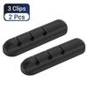 Organizador de Cables Silicona Enrollador USB Gestión Limpia de Escritorio Pinza Soporte para Cables Para Ratón Auriculares Protector Pinza Organizadora de Cables