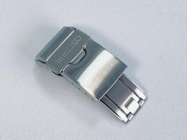 SEIKO Prospex 18mm for and other for via D-Buckle (D1K6AM-BK00) SBDX001/ 8L35-0010 models, D1K6AM. (Ships Nekoposu)