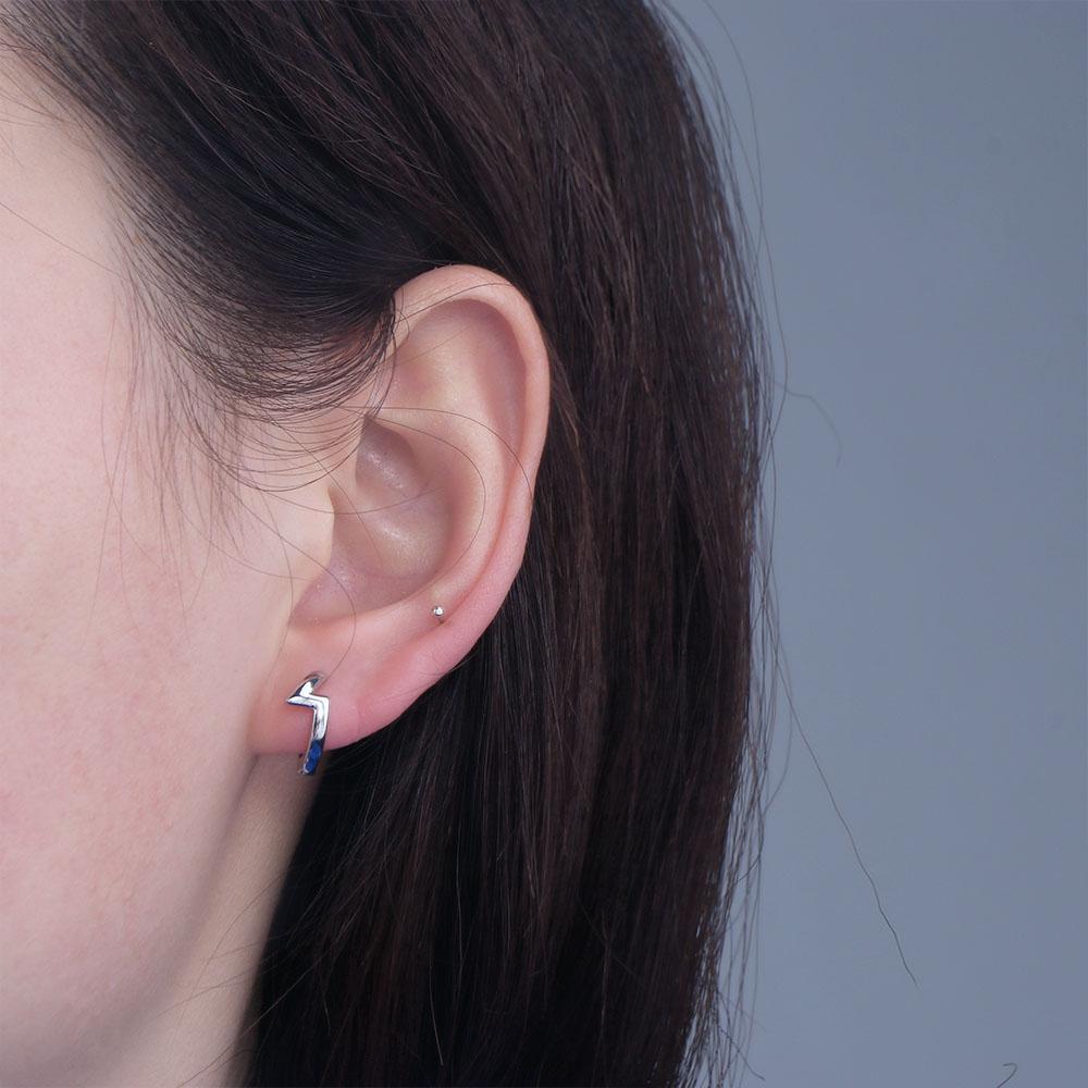 Street Wear Party Punk Women Ear Buckle Korean Earrings Men Accessories Men Hoop Earrings