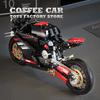 Non-Toxic High-Tech Motorcycle Building Blocks New Mecha Motorbike Moc Bricks 3D Model Kits Children Kids Educational Toys Adult Birthday Gift