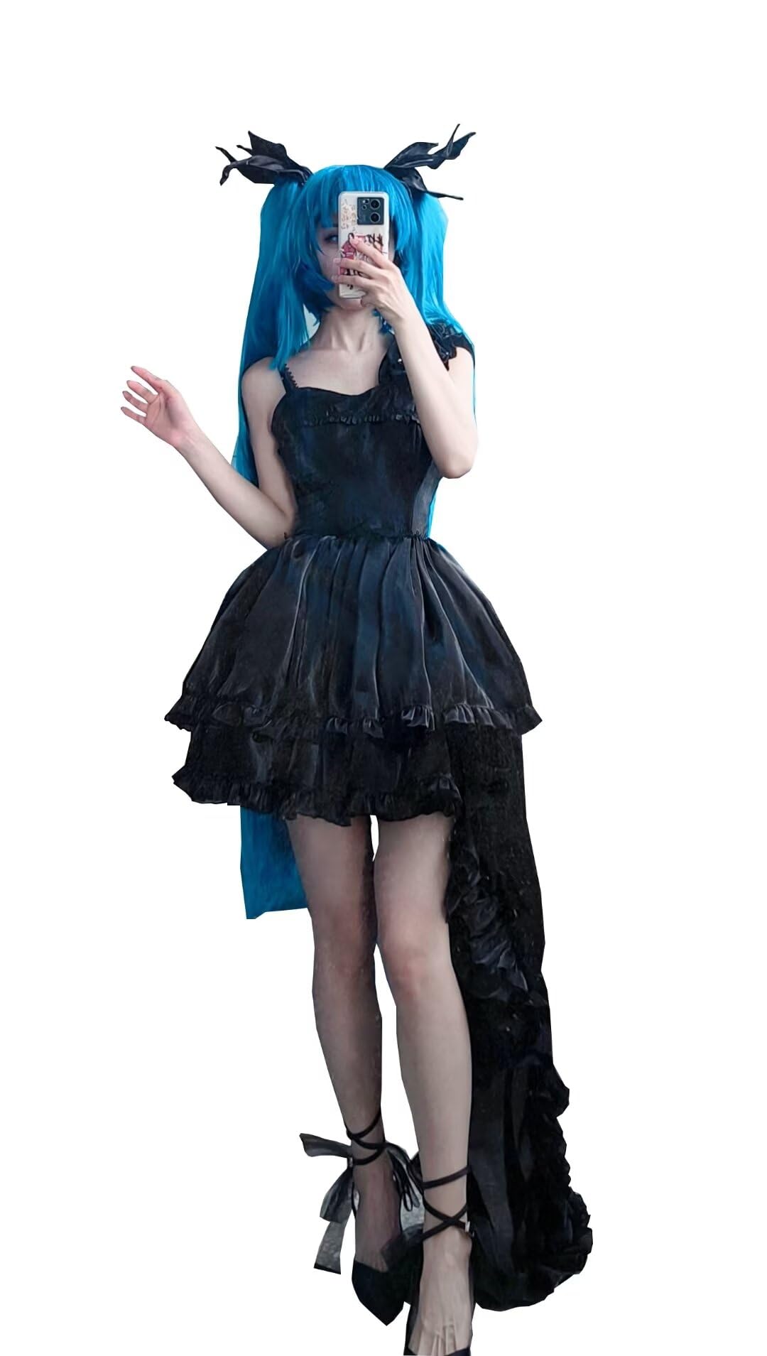 

Костюм для косплея Pupubanbanya Лавандовая Мику, Рождественский костюм на Хэллоуин, Глубокое море, Размер S