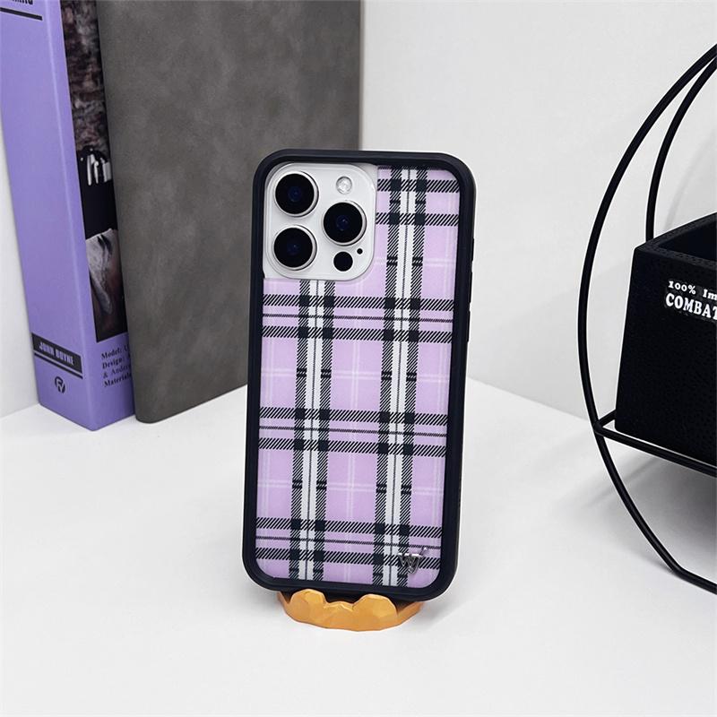 Wildflower fashion 3D Willow Nail Rose Cases for iPhone 12 13 14 15 16 Pro Max Plus 17 pro Cowboy splicing cloth wf Phone Case