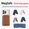 iPhone 14 Magnetischer Klapp-Kartenhalter mit MagSafe und Ständer