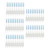 200 Stück Zähne Zahnstocher Zahnseide Picks Interdentalbürsten Stäbchen Zahnreinigung