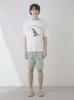 Gelato Pique HOMME Dinosaur PMCT251987 OWHT M One-Point T-Shirt Men's