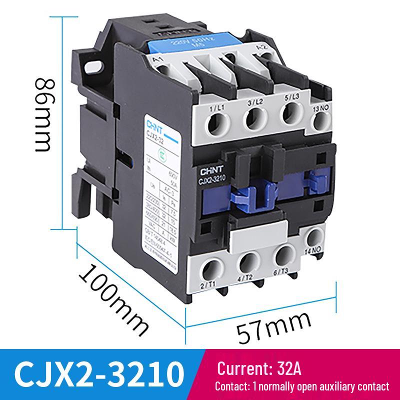 Zhengtai NXC AC Contactor 220V Single-Phase / 380V Three-Phase Normally Open/Closed CJX2-1210 1810