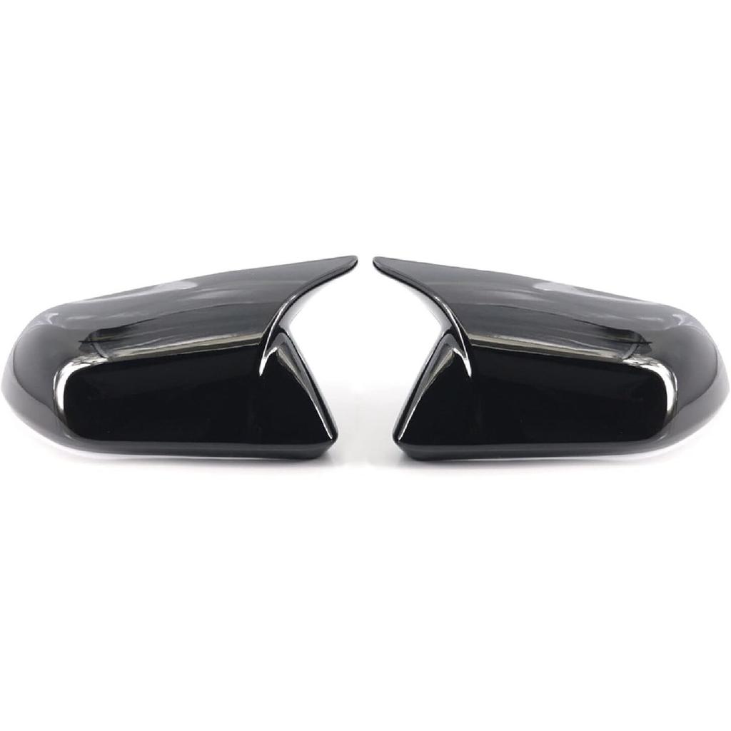 GSRECY Side Door Rear View Mirror Cover Cap Rearview Mirrors Trim Exterior Accessories Compatible with Ford Mustang 2015-2022, Without Turn Signal