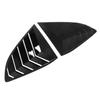 2pcs Rear Side Window Louver ABS Air Vent Scoop Shades Cover Replacement for CRV 2017‑2021