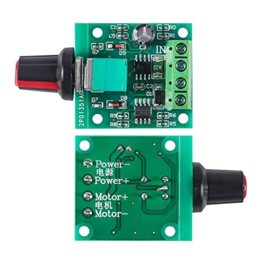 2pcs / 6pcs 1803BK 1803B PWM Speed Controller 2A 30W Electric Motor Controller For Tools