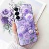 For Motorola Edge X30 5G Case Silicone TPU Black Cover For Motorola Edge X30 x30 XT2201-2 XT2201-6 Colorful Flowers Phone Casing