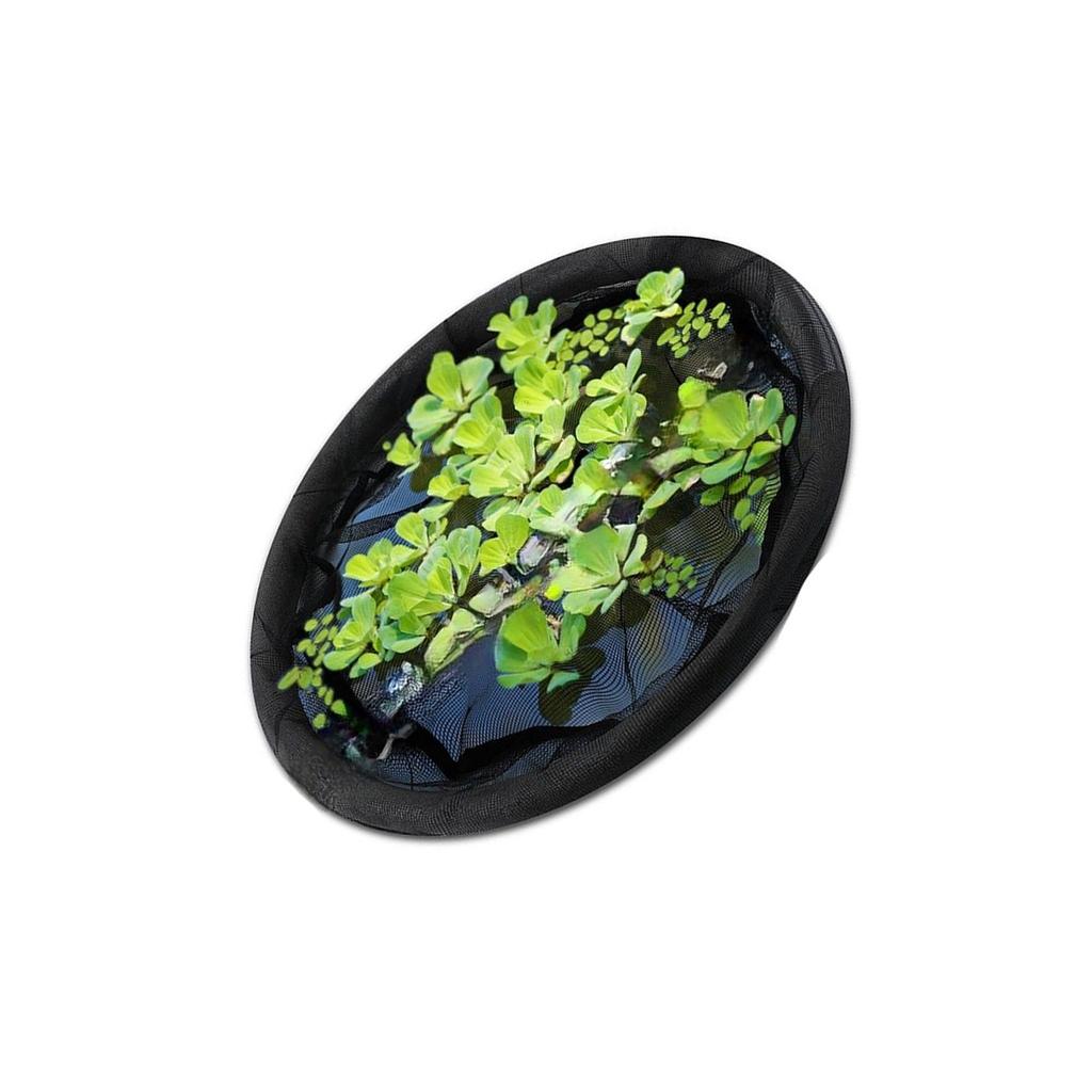 Floating Island Plant Protector Pond Basket with Fine Mesh Round Floating Flora Fish Barrier Floating Island Planter