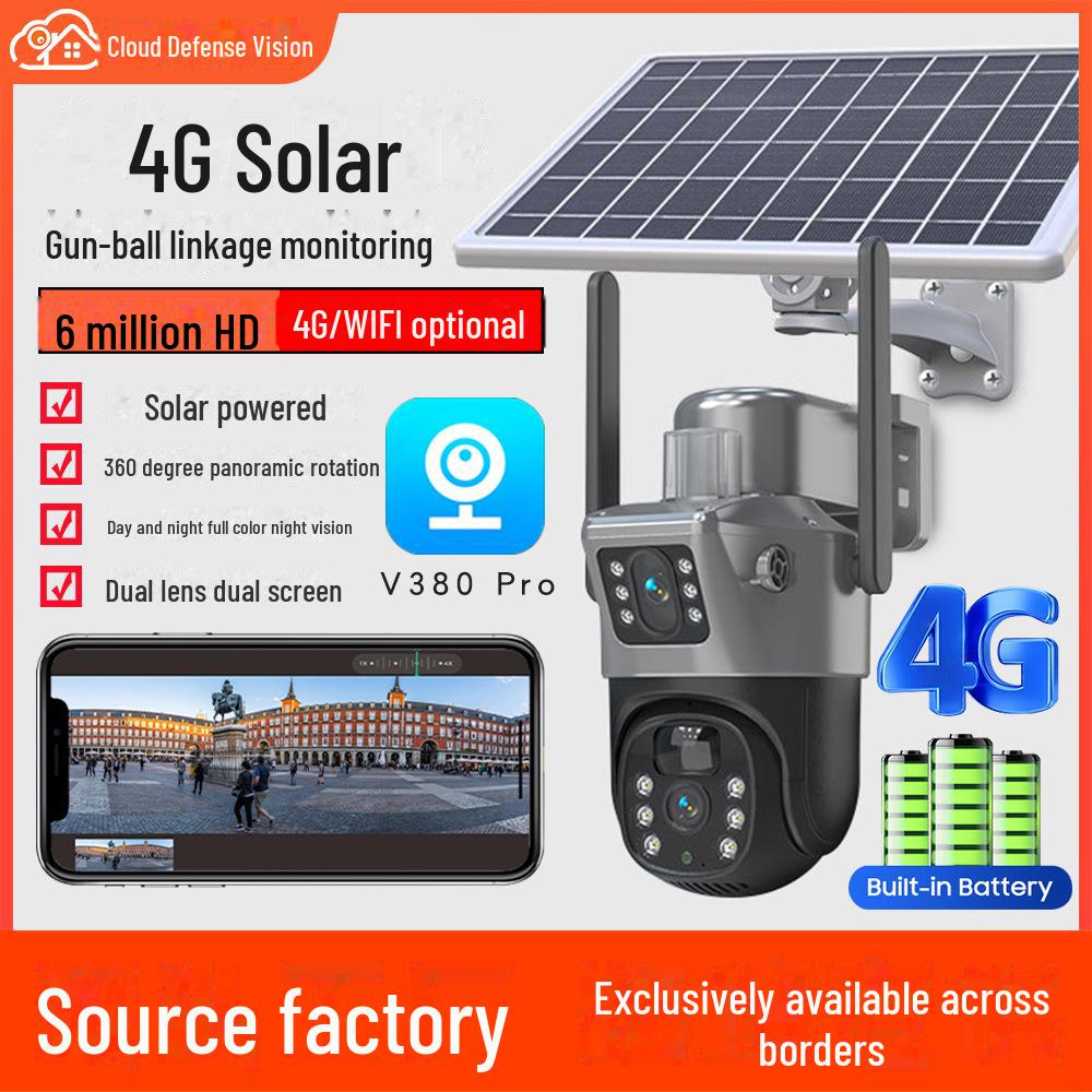 

360-градусний сонячний монітор зовнішня камера з нічним баченням Separate 32G memory card [without camera]