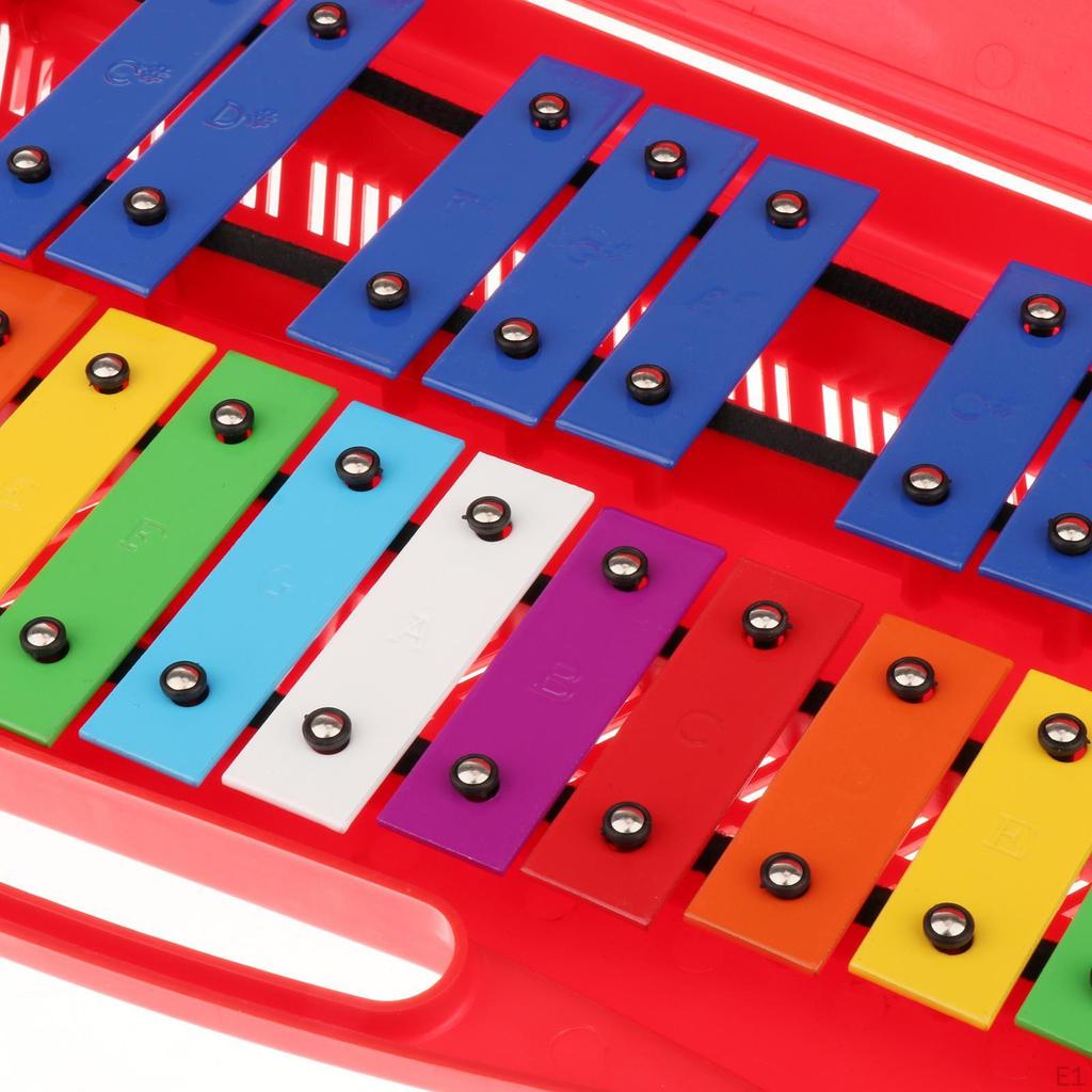 25 Key Xylophone Set with Carrying Case for Music Enthusiasts
