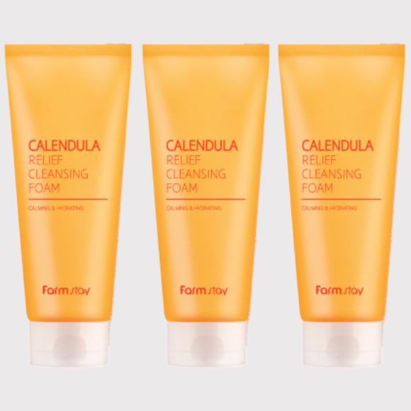 

FARM STAY Пенка для умывания с календулой 180 мл (3 варианта) 3PCS