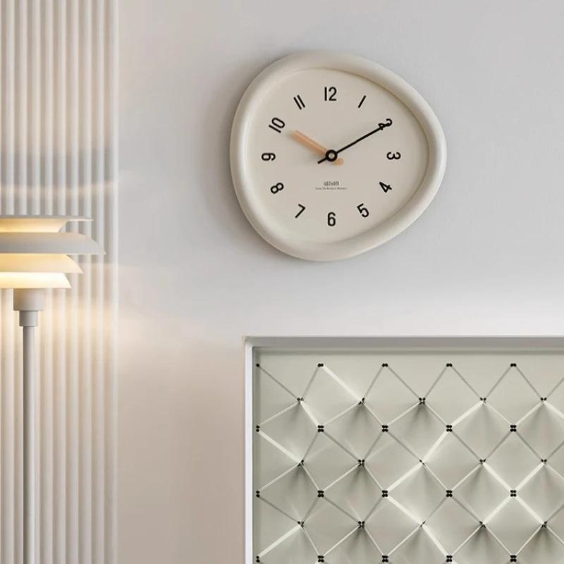 Wall Interior Reloj De Pared Decoration Art Creative Wall Clock Living Room Modern Aesthetic Fashion Design Accessories Clock