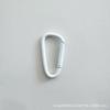 High-Quality Plated Coil Carabiner Round Buckle for Bags & Accessories - Dopamine INS Hook.