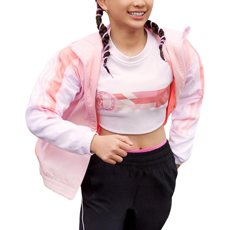 adidas Kids Jackets Hooded Moderate HE0096