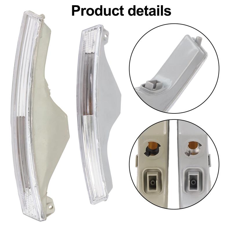 Front Bumper Signal Lamp Front Bumper Turn Signal Light For Vehicle Turn Signal Plastic Material Brand New Condition