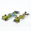 2 Pieces Resin Frog Couple Decoration Whimsical Decor Lying Ornament