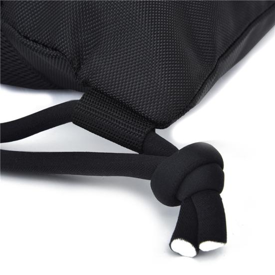 Nylon Drawstring Bag Lightweight Waterproof Double Strap Drawstring Backpack for Outdoor