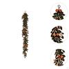 Christmas Faux Rattan Strands Hanging Vines Decor Artificial Vine Fall Garland for Door