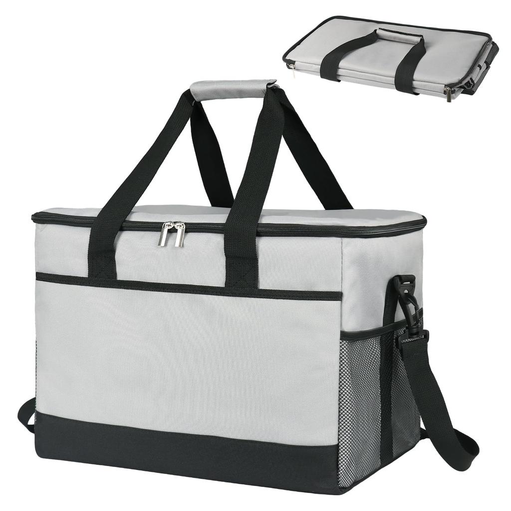 Large Capacity 35L Cooler Foldable Soft Cooler Perfect for Sports Cherry Blossom Club and More Box, Storage, Wear-Resistant, 5-Layer Insulation,