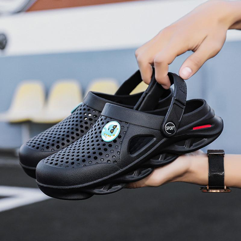 Summer Men's Clogs Flat Sandals Men and Women EVA Slippers Garden Shoes Platform Sandals Man Leisure Slides Summer Casual Shoes