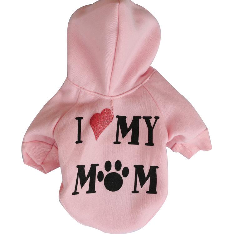 Pet Fleece Hooded Sweatshirt for Dogs - Autumn & Winter Style