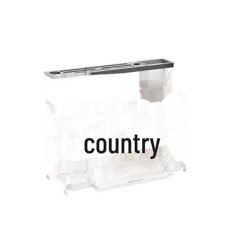 Multifunctional Stainless Steel Kitchen Rack: Knife, Chopping Board, and Chopstick Holder